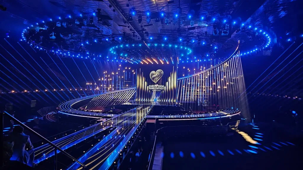 Stage Opening für den Eurovision Song Contest 2026 in Wien
