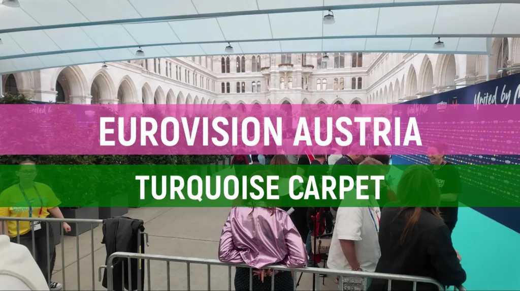 Eurovision Austria am Turquoise Carpet